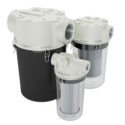 Solberg CT-897-150C, See-Through Vacuum Filter, 80 SCFM, 1-1/2" NPSC, 5 Micron, CT Series