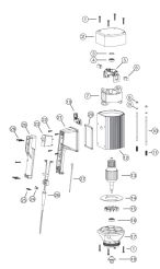 Standard 8130P Motor Cover/Lower Housing Screw