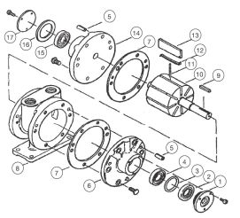 Standard K281A SP-A6 Service Kit