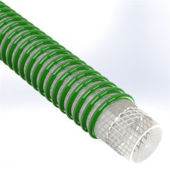 Texcel SPVC-TDG-4.0-100, 4 in. ID, SIGMA-TDG Tank Drop Hose