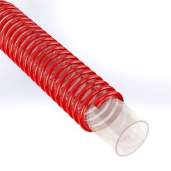 Texcel SPVC-VRH-4.0-100, 4 in. ID, SIGMA-VRH Heavy Duty Red Vapor Recovery Hose