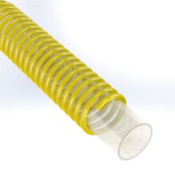 Texcel SPVC-VRM-3.0-100, 3 in. ID, SIGMA-VRM Medium-Duty Yellow Vapor Recovery Hose