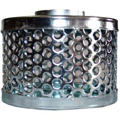 Texcel 3.0-ROUND-STRAINER-SP, TEX-RHS Round Hole Strainer, 3", Zinc Plated