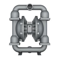 Wilden AODD Pump, 3" Pro-Flo Shift, Bolted Stainless Steel, NPT w/Santoprene  